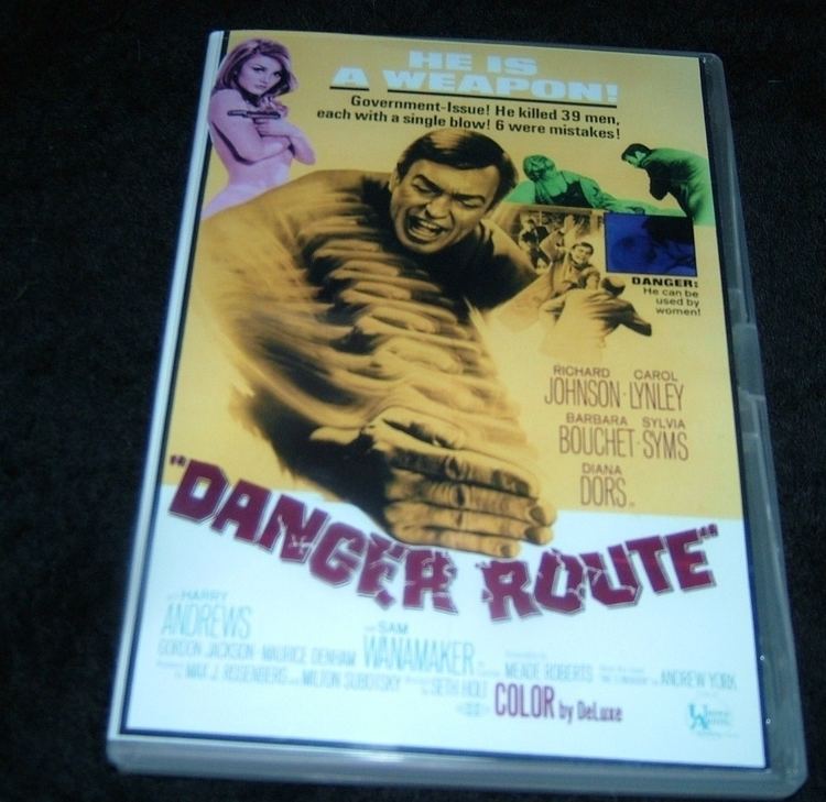 Danger Route DANGER ROUTE 1967 DVD RICHARD JOHNSON Narkover