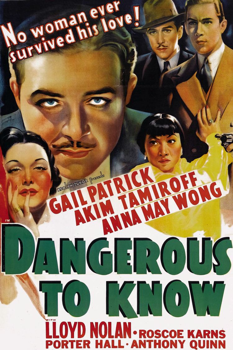 Dangerous to Know wwwgstaticcomtvthumbmovieposters45794p45794