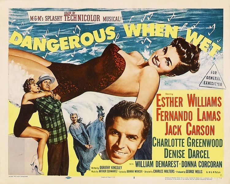 Dangerous When Wet Watch out Esther Williams is Dangerous When Wet 1953