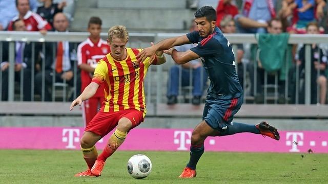 Dani Nieto Quintill and Dani Nieto debutants at the Allianz Arena