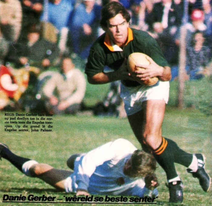 Danie Gerber Danie Gerber inducted into Rugby Hall of Fame
