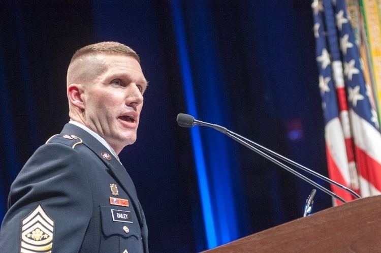 Daniel A. Dailey New sergeant major of the Army sworn in US Stripes