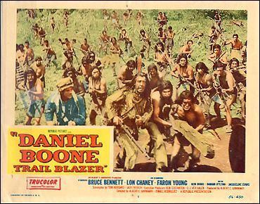 Daniel Boone, Trail Blazer Daniel Boone Trail Blazer Bruce Bennett Lon Chaney pictured LC1722