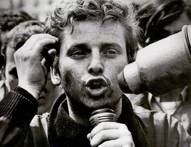 Daniel Cohn-Bendit Leader of the 1968 Student Revolt and radical Green MEP