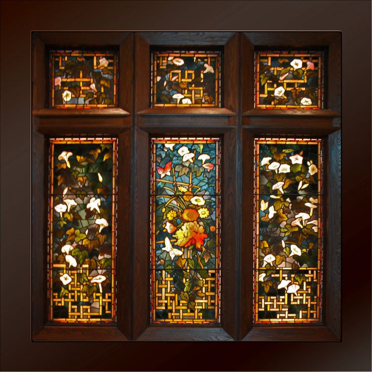 Daniel Cottier Morning Glories Stained Glass Window by Daniel Cottier Flickr