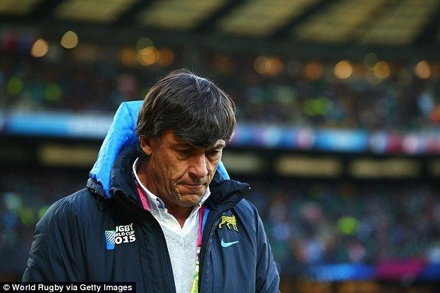 Daniel Hourcade Diego Maradona left disappointed after Argentina crash out of Rugby