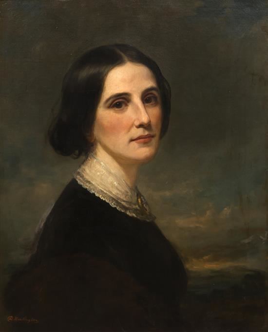 Daniel Huntington (artist) Daniel Huntington American 18161906 Portrait of Mrs Brownley