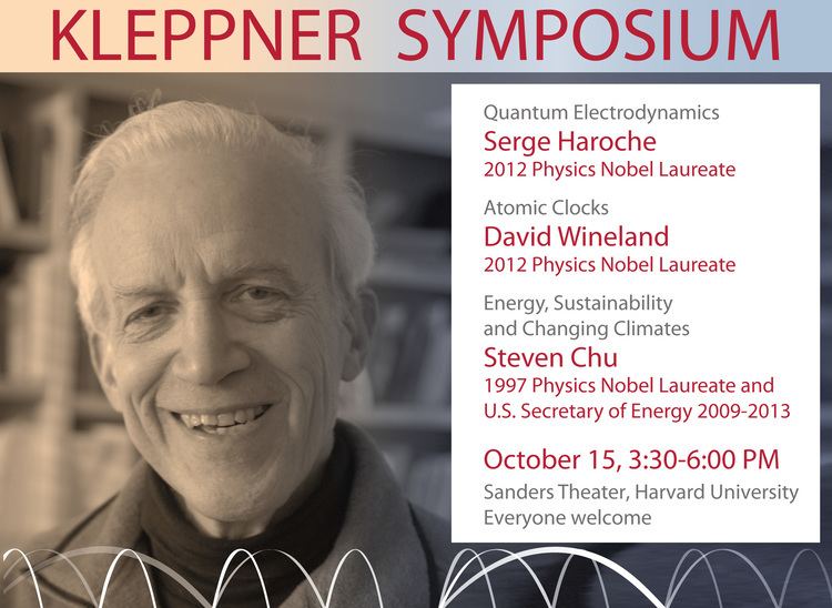 Daniel Kleppner AMO Open House Kleppner Symposium RLE at MIT