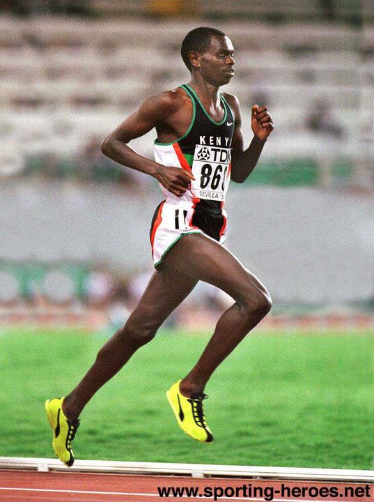 Daniel Komen Daniel KOMEN 1997 World Champion in 5000 metres Kenya