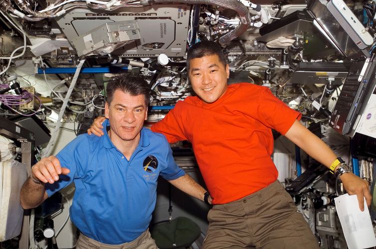 Daniel M. Tani Space in Images 2007 11 Paolo Nespoli and Daniel Tani