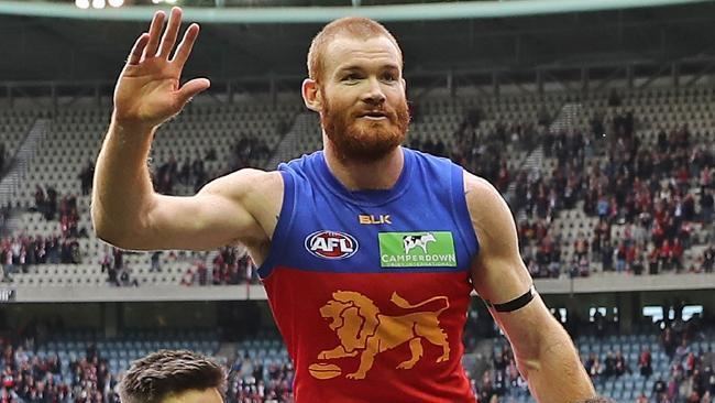 Daniel Merrett Retiring Lion Daniel Merrett offered suspension from final AFL game