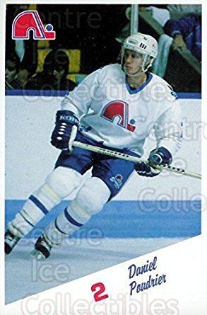 Daniel Poudrier Amazoncom CI Daniel Poudrier Hockey Card 198788 Quebec