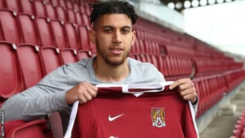 Daniel Powell Daniel Powell Northampton Town sign former MK Dons winger BBC Sport