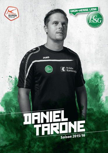 Daniel Tarone FC StGallen Teams 1 Mannschaft Kader Daniel Tarone