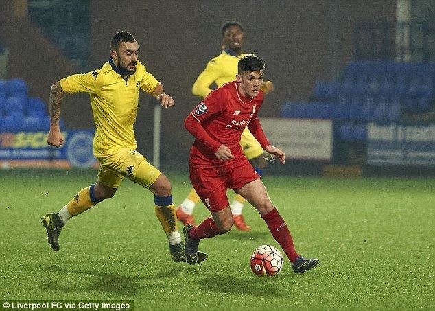 Daniel Trickett-Smith Liverpool youngster Daniel TrickettSmith shown door four years