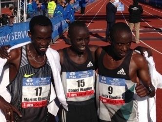 Daniel Wanjiru The Standard Kenya Daniel Wanjiru sets new course record in men39s