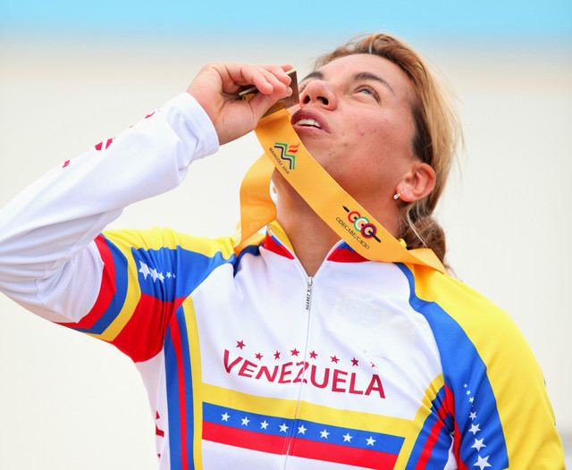 Daniela Larreal Venezuelan cyclist claimed lack of government with