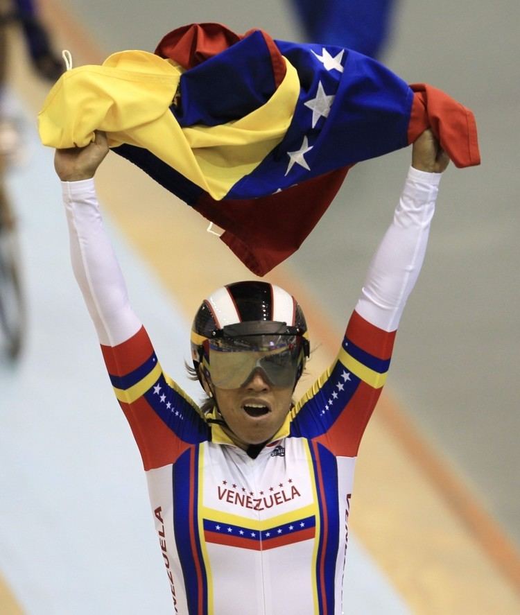 Daniela Larreal Ciclista Daniela Larreal gan su segunda dorada de los