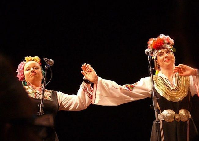 Daniela Radkova Ludmila Radkova and Daniela Radkova Bulgarian folk