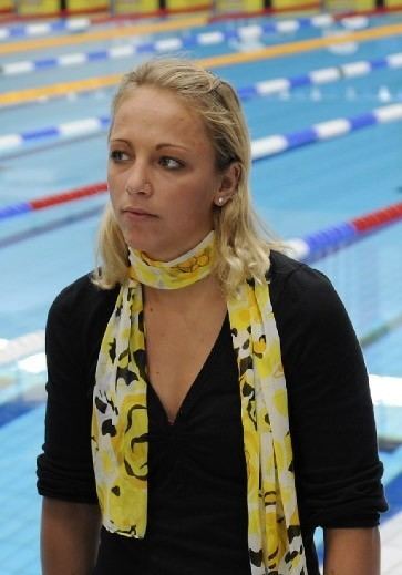 Daniela Samulski Schwimmen Weltrekord mit geflicktem Anzug Mehr Sport FAZ