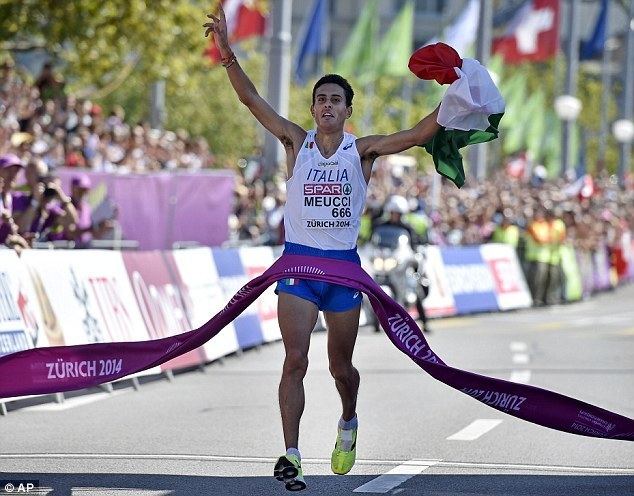 Daniele Meucci Italy39s Daniele Meucci wins marathon at European