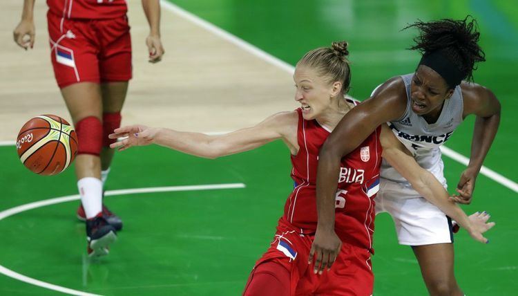 Danielle Page Danielle Page becomes Nebraska basketballs first Olympic medalist