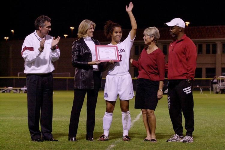 Danielle Slaton Former SCU And US Soccer Womens National Team Player Danielle