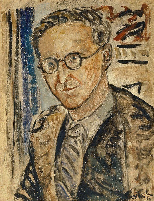 Danila Vassilieff Portrait sketch of Herbert Collingwood 1936 by Danila Vassilieff
