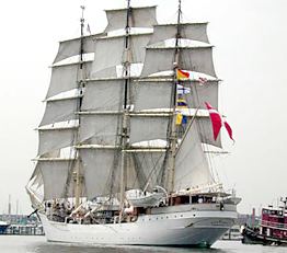 Danmark (ship) Visiting Ships