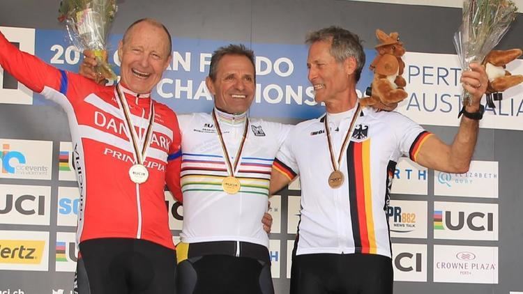 Danny Clark (cyclist) Tasmanian cycling legend Danny Clark a champion again at 65 The