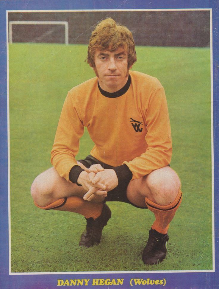 Danny Hegan Danny Hegan Wolves 1972 Classic Footballers and Football Shirts