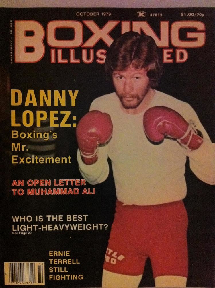 Danny Lopez crowntiquescom BOXING ILLUSTRATED 101979 COVER WDANNY
