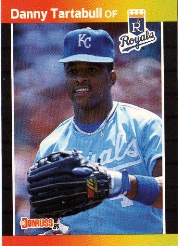 Danny Tartabull KANSAS CITY ROYALS Danny Tartabull 61 DONRUSS 1989 MLB