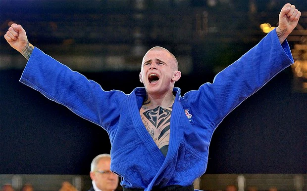 Danny Williams (judoka) Commonwealth Games 2014 Danny Williams celebrates late