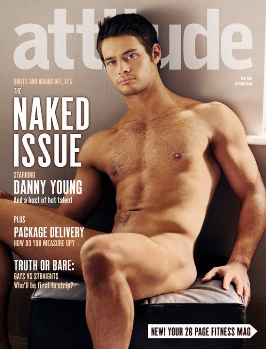 Danny Young (actor) Attitude Gets Naked VGL The Male Model Daily