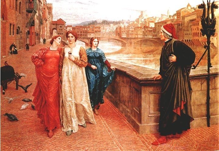 Dante and Beatrice (painting) - Alchetron, the free social encyclopedia