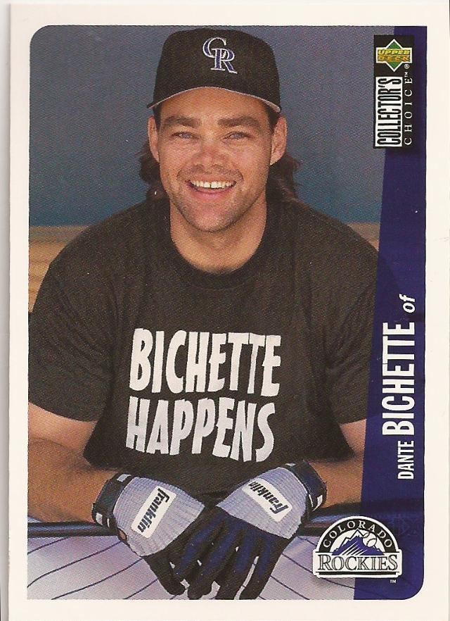 Dante Bichette Baseball Card of the Day Bichette Happens MLBcom