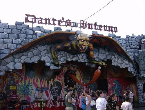 Dante's Inferno (ride) Astroland Dante39s Inferno
