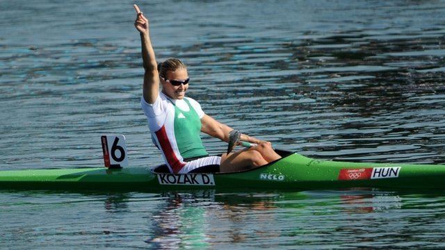 Danuta Kozak Olympics canoeing Danuta Kozak wins gold for Hungary