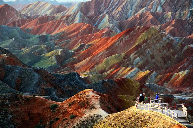 Danxia landform Paintinglike Danxia Landform in Zhangye