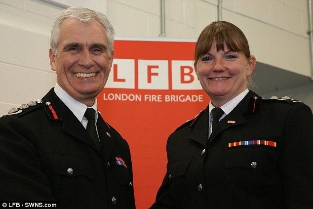 Dany Cotton Woman 47 who joined the London Fire Brigade as a teenager and