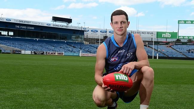 Darcy Lang Darcy Lang to play his first match for Geelong after