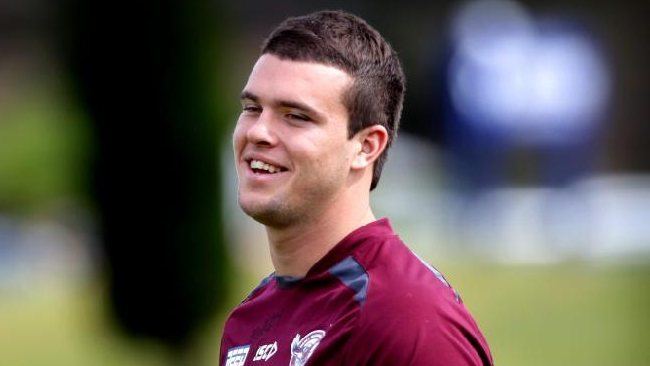 Darcy Lussick Manly Sea Eagles coach Des Hasler gives forward Darcy