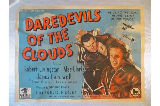 Daredevils of the Clouds Original print final draft of Daredevils of The Clouds movie