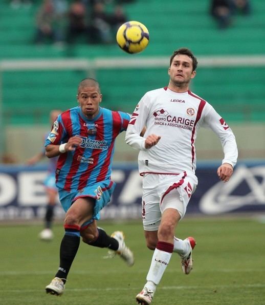 Dario Knezevic Dario Knezevic Pictures Catania Calcio v AS Livorno