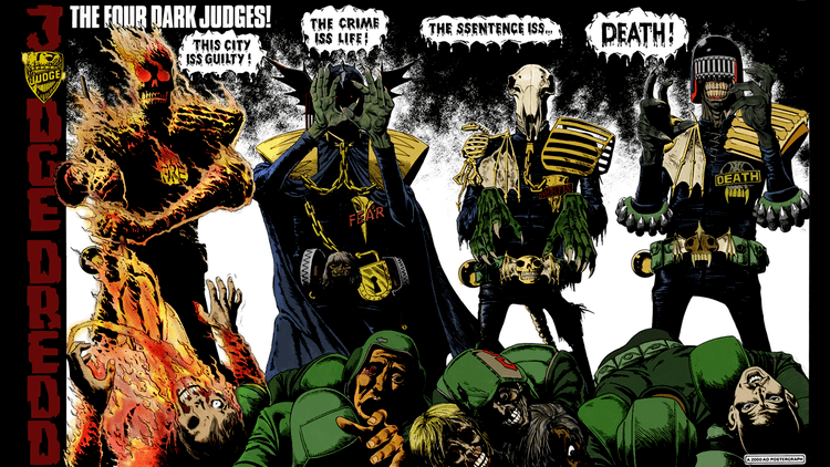 Dark Judges Dredd39 Producer Adi Shankar Thanks Dredd Fans With Free 39Dark Judges