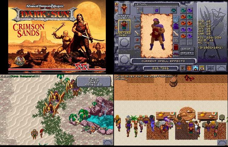 Dark Sun Online: Crimson Sands Dungeons amp Dragons Dijital Oyunlar FRPNET