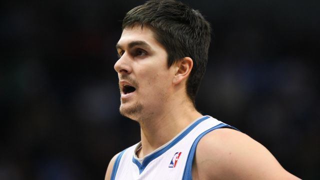 FILE - This is a Sept. 28, 2012, file photo showing Boston Celtics' Darko  Milicic, of Serbia, posed during teams media day in Waltham, Mass.Milicic,  known as one of the biggest flops