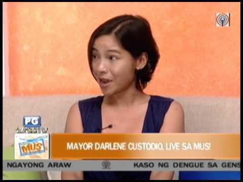 Darlene Antonino-Custodio Outgoing Gensan Mayor Darlene Custodio on MUS YouTube