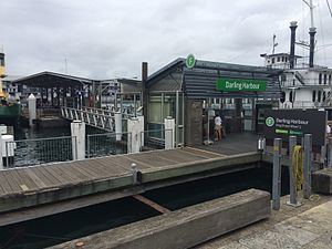 Darling Harbour ferry wharf httpsuploadwikimediaorgwikipediacommonsthu